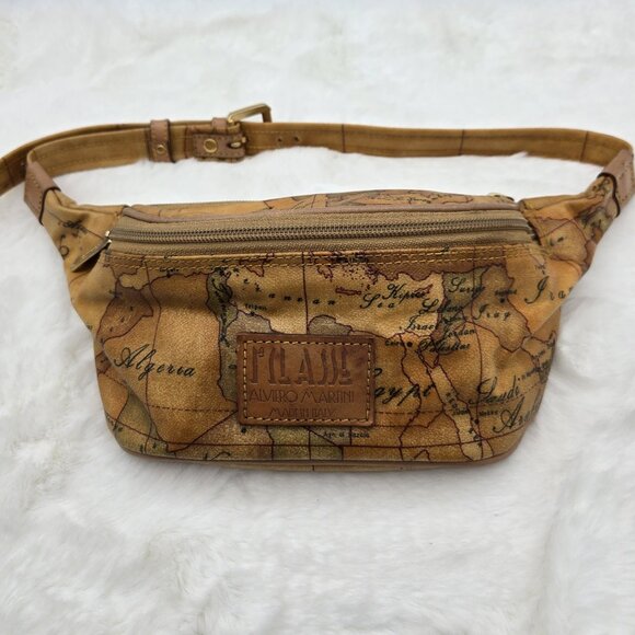 Alviero Geo Classic Waist Pouch - Picture 1 of 12